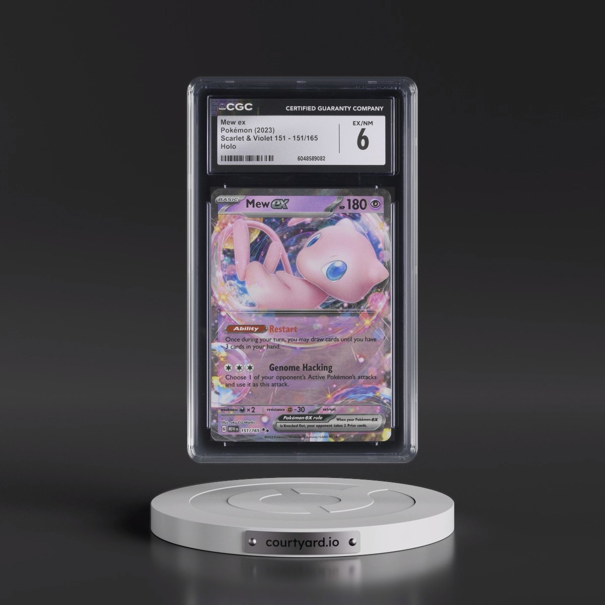 2023 Scarlet & Violet 151 - MEW EN #151/165 Mew ex - Holo (CGC 6 EX-NM)