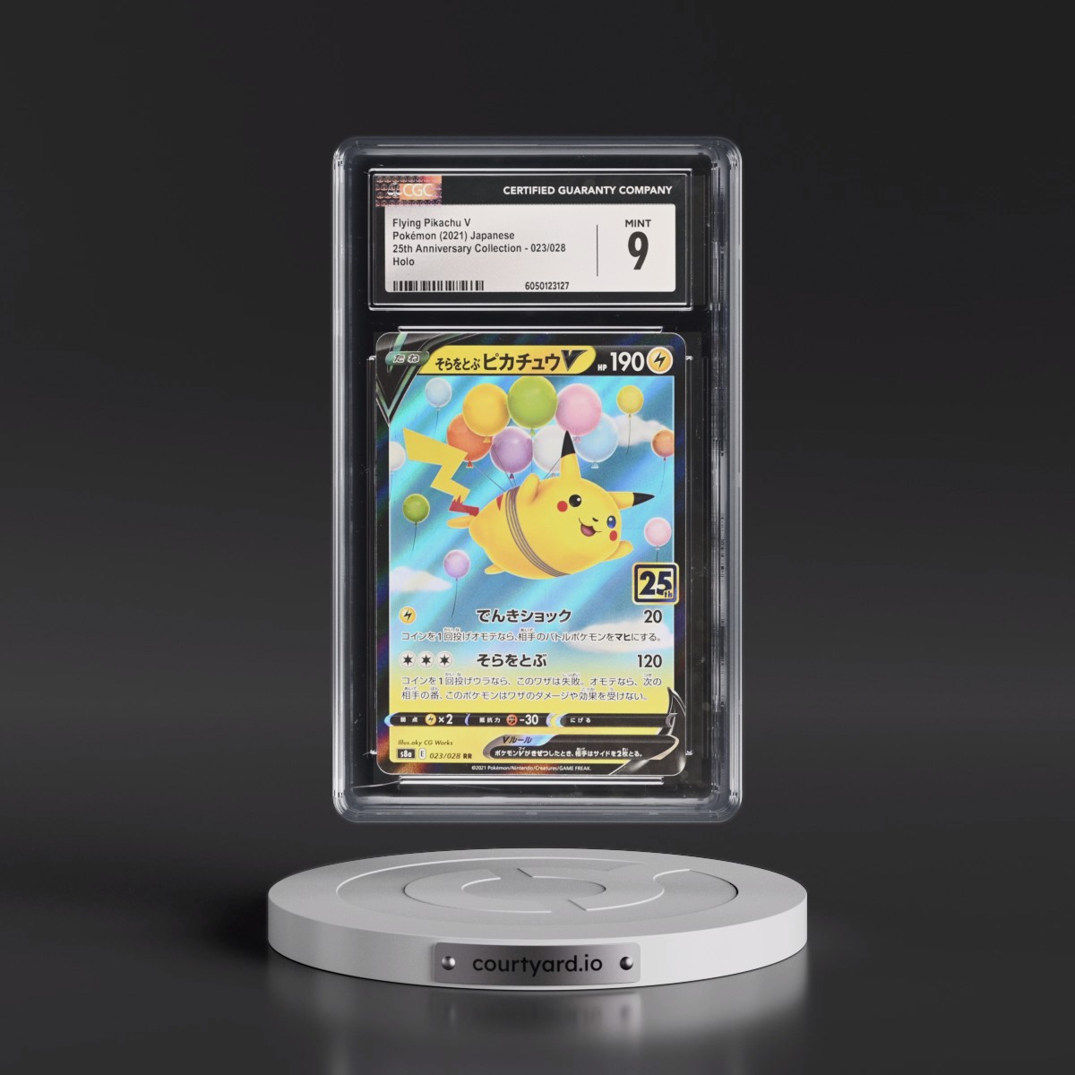 2021 25th Anniversary Collection #023/028 Flying Pikachu V - Holo (CGC 9 MINT)