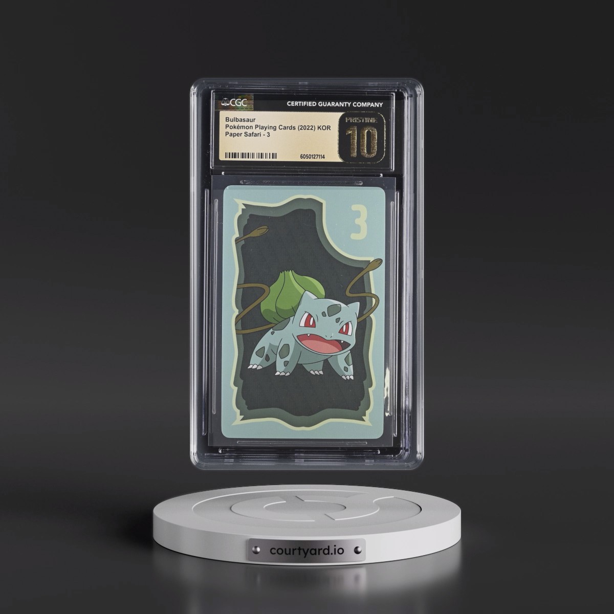 2022 Paper Safari #3 Bulbasaur (CGC 10 PRISTINE)