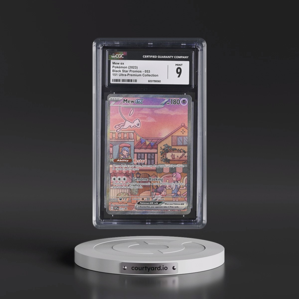 2023 Black Star Promos - Scarlet & Violet SVPEN #053 Mew ex - 151 Ultra-Premium Collection (Holo) (CGC 9 MINT)