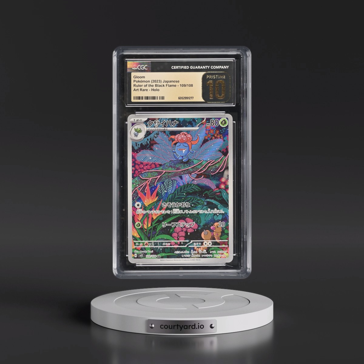 2023 Ruler of the Black Flame #109/108 Gloom - Art Rare Holo (CGC 10 PRISTINE)