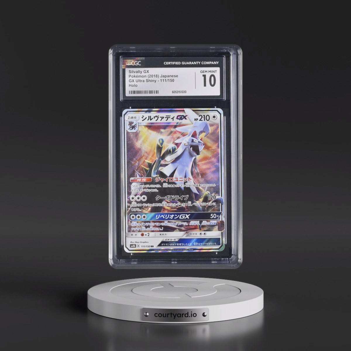 2018 GX Ultra Shiny #111/150 Silvally GX - Holo (CGC 10 GEM MINT)