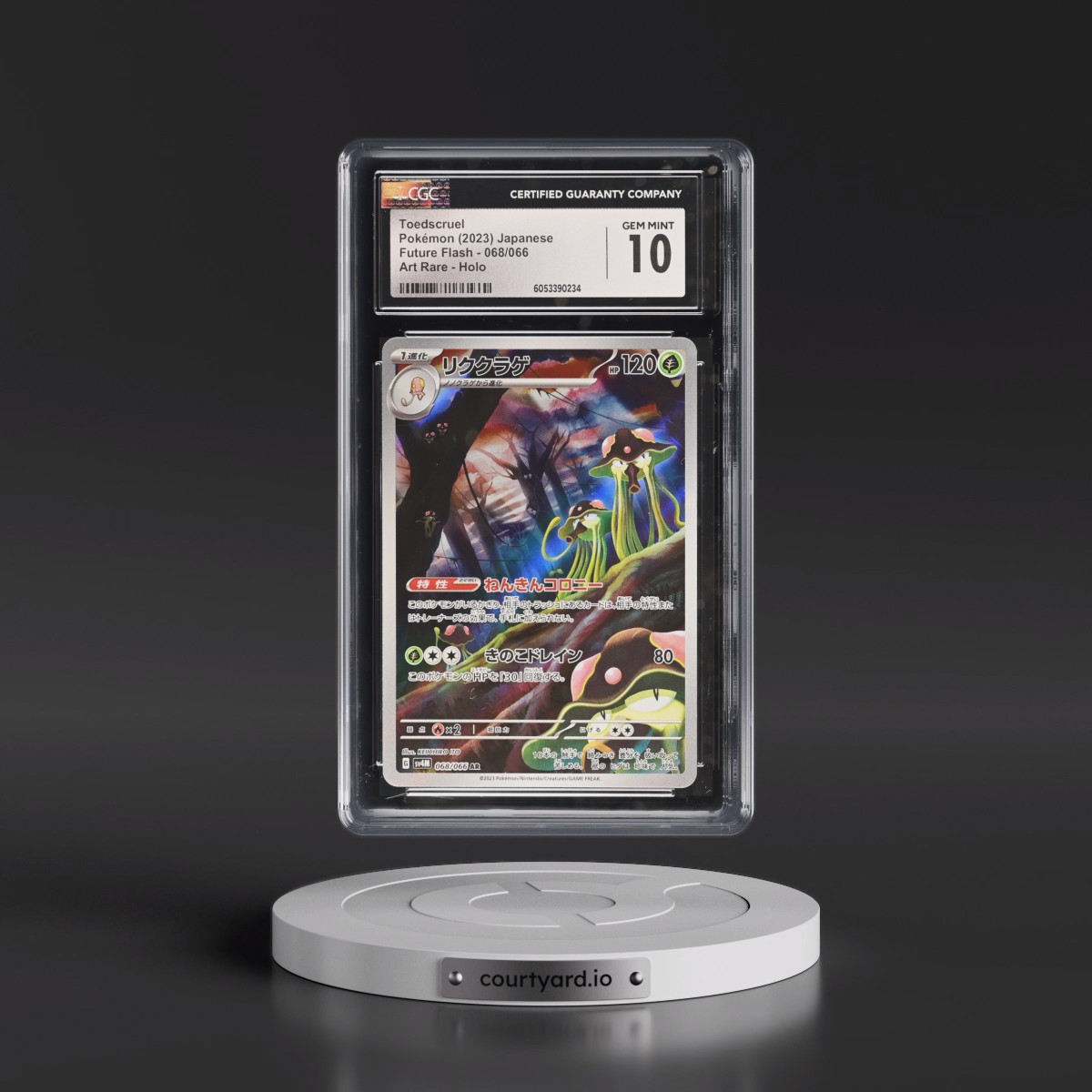 2023 Future Flash #068/066 Toedscruel - Art Rare Holo (CGC 10 GEM MINT)