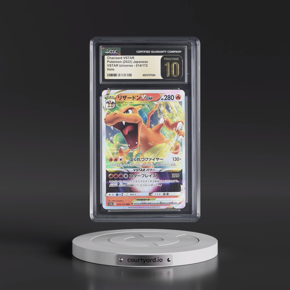 2022 VSTAR Universe #014/172 Charizard VSTAR - Holo (CGC 10 PRISTINE)