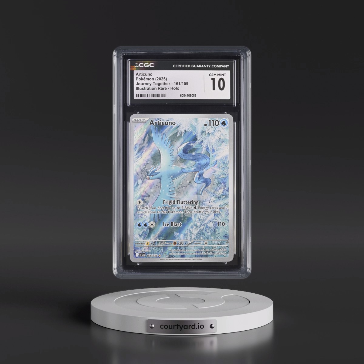 2024 Journey Together - JTG EN Articuno - Illustration Rare Holo #161/159 CGC 10