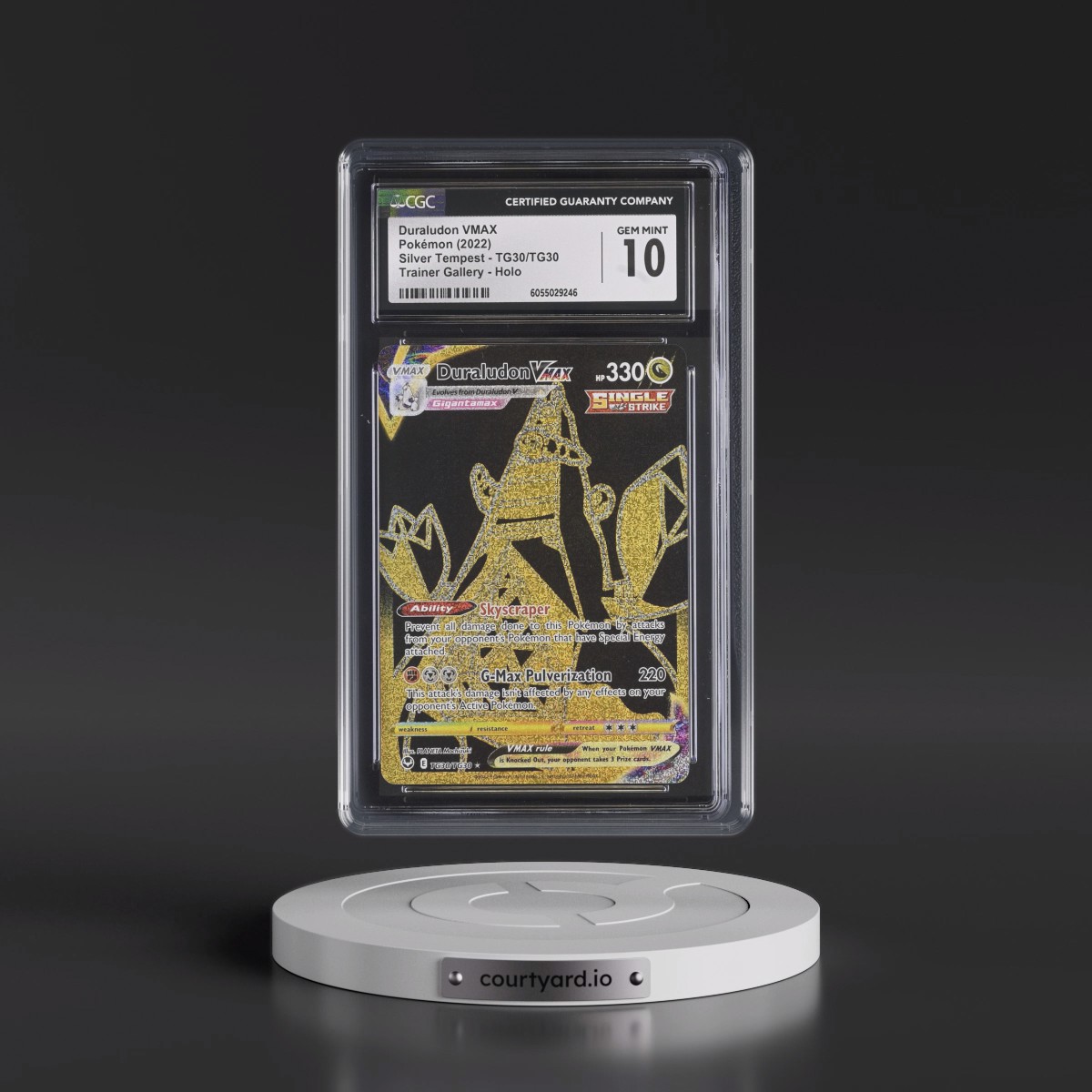 2022 Silver Tempest #TG30/TG30 Duraludon VMAX - Trainer Gallery Holo (CGC 10 GEM MINT)