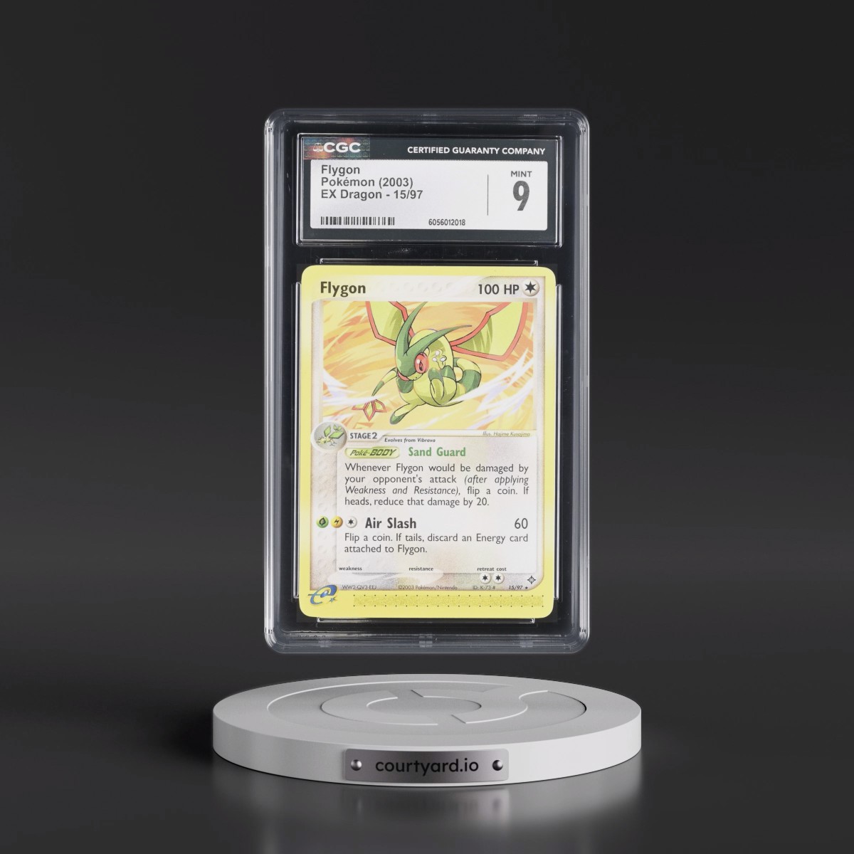 2003 Pokémon EX Dragon #15 Flygon (CGC 9 MINT)