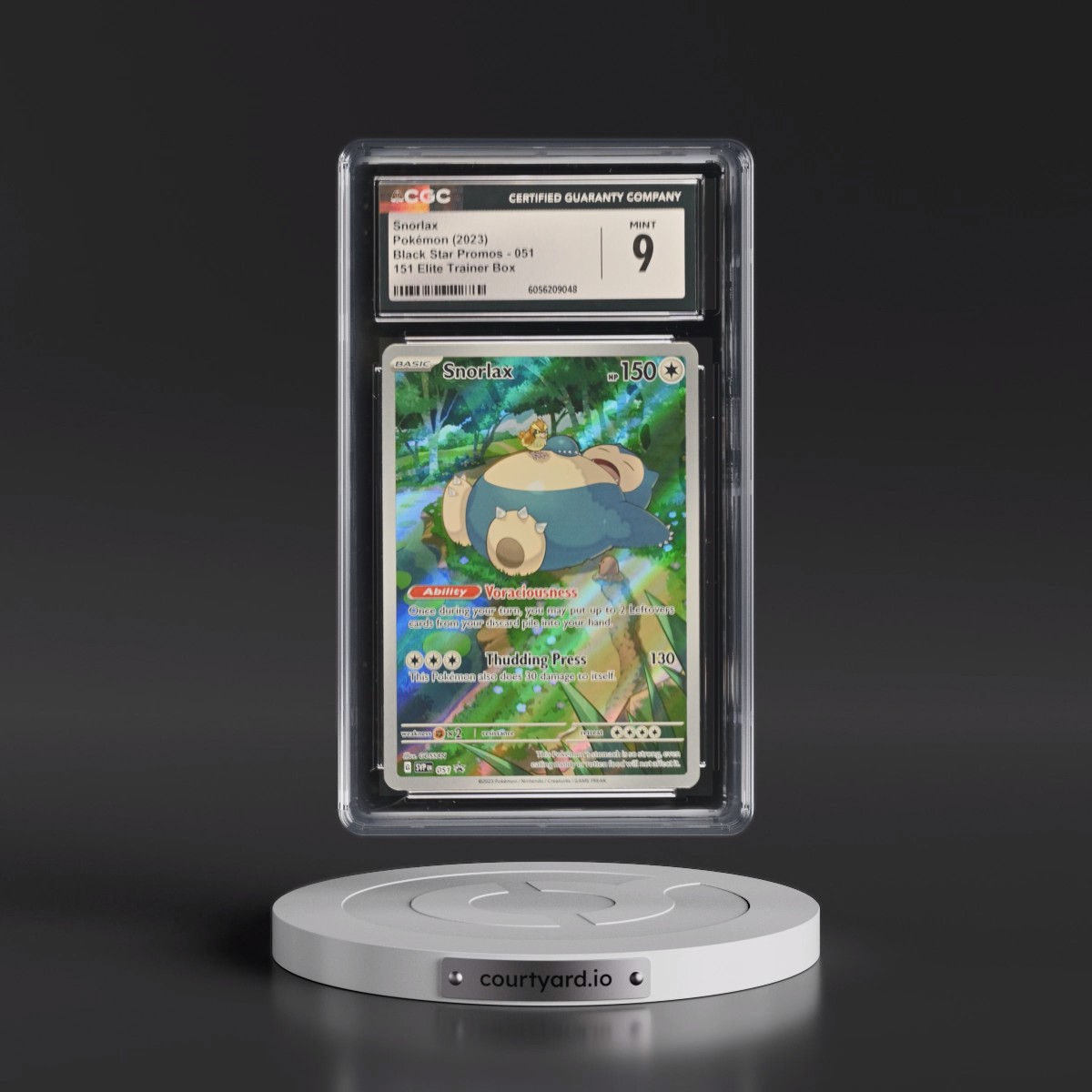 2023 Black Star Promos - Scarlet & Violet SVPEN #051 Snorlax - 151 Elite Trainer Box (Holo) (CGC 9 MINT)
