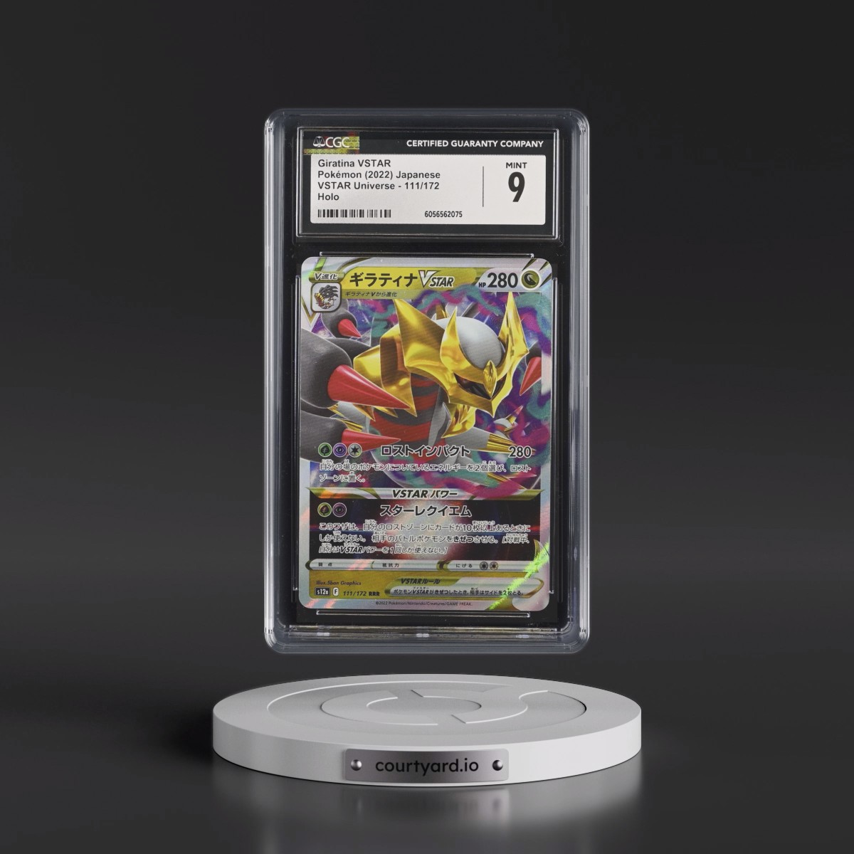2022 VSTAR Universe #111/172 Giratina VSTAR - Holo (CGC 9 MINT)