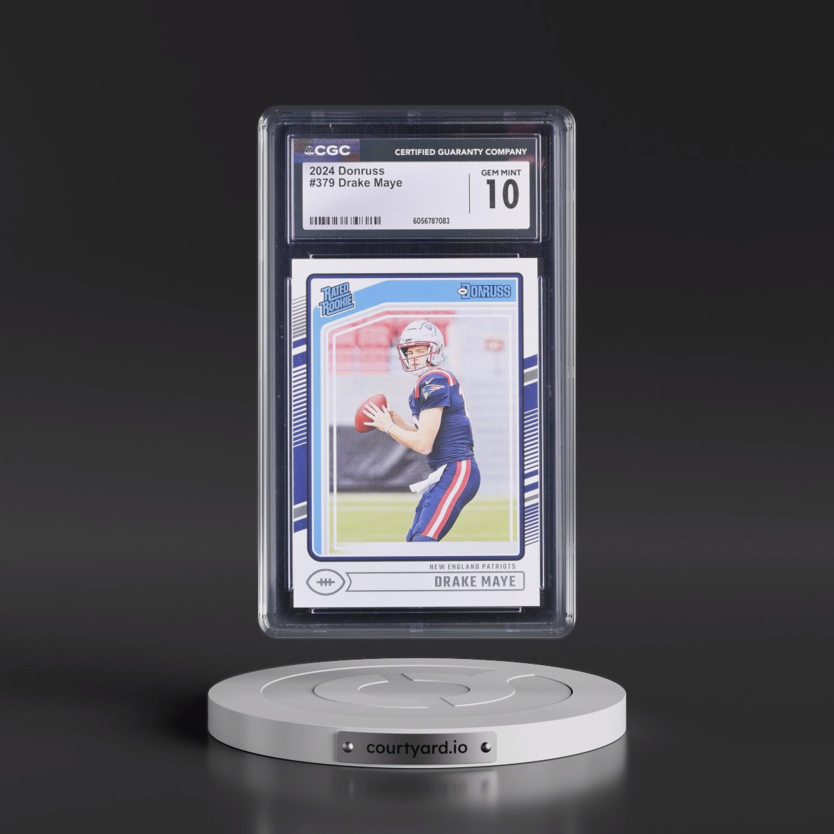 2024 Panini Donruss #379 Drake Maye (CGC 10 GEM MINT)