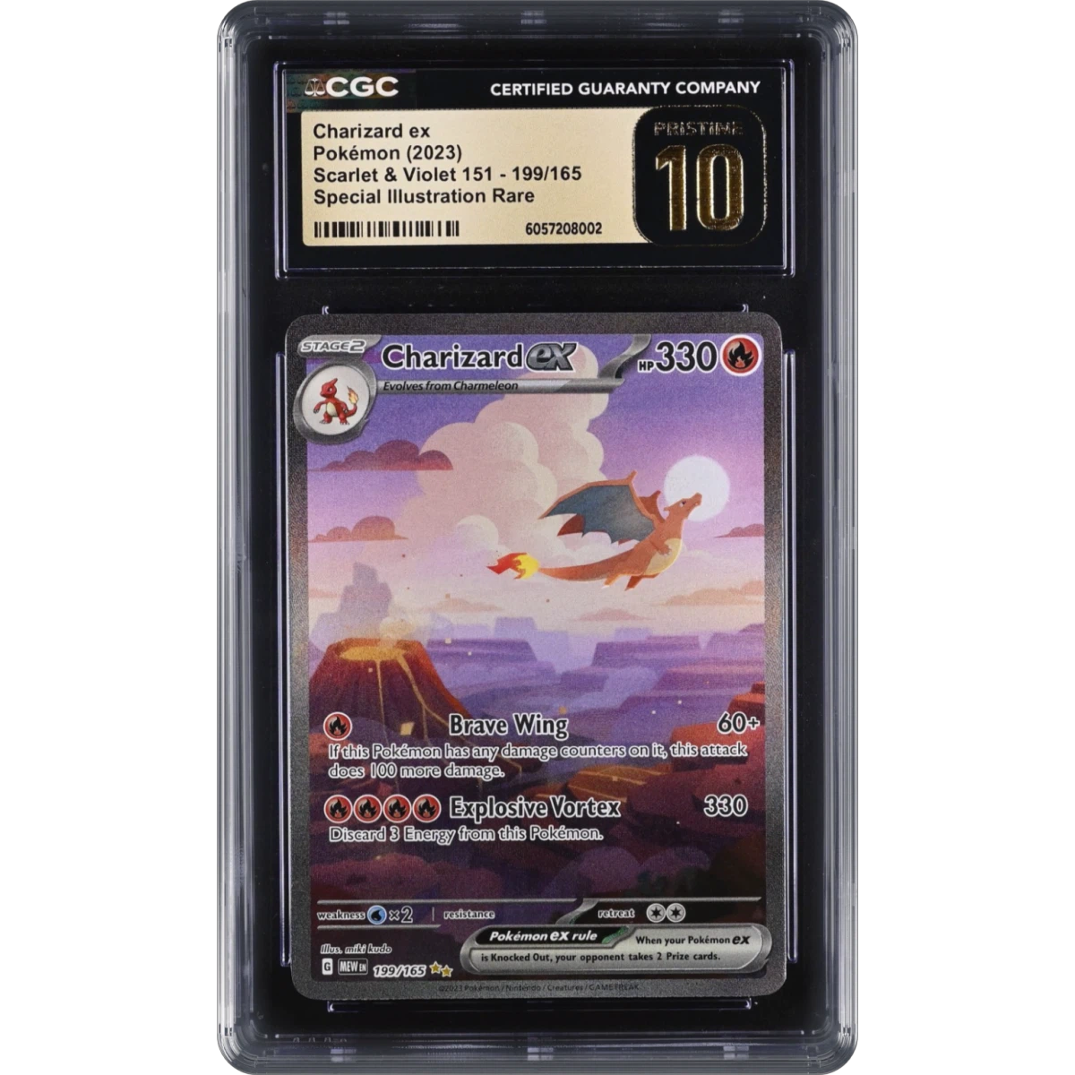 Charizard ex card artwork