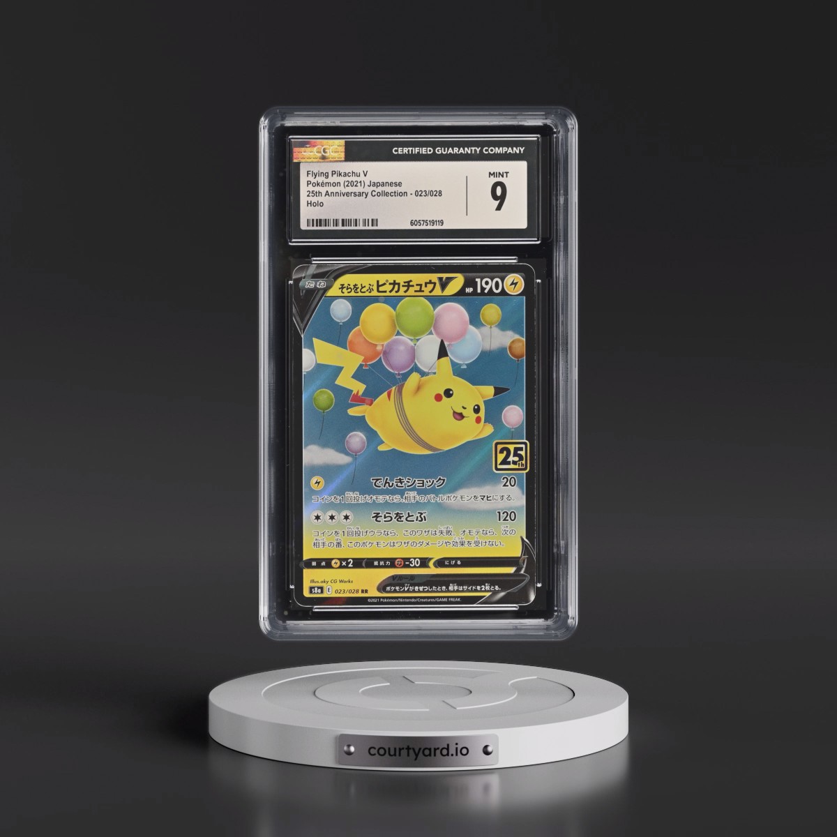 2021 25th Anniversary Collection #023/028 Flying Pikachu V - Holo (CGC 9 MINT)