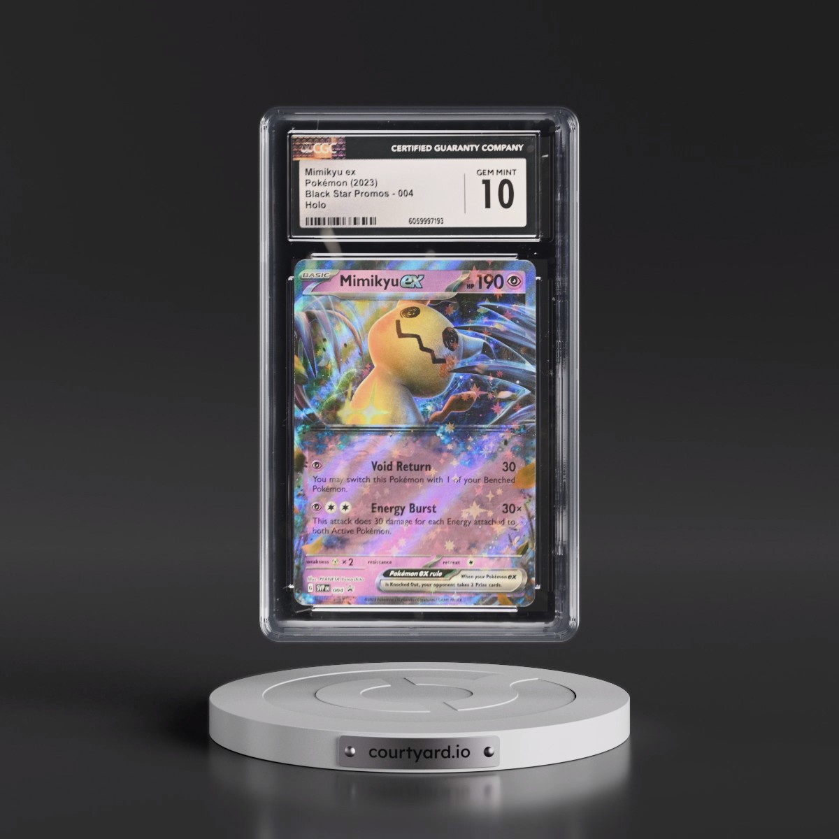 2023 Black Star Promos - Scarlet & Violet SVPEN #004 Mimikyu ex - (Holo) (CGC 10 GEM MINT)