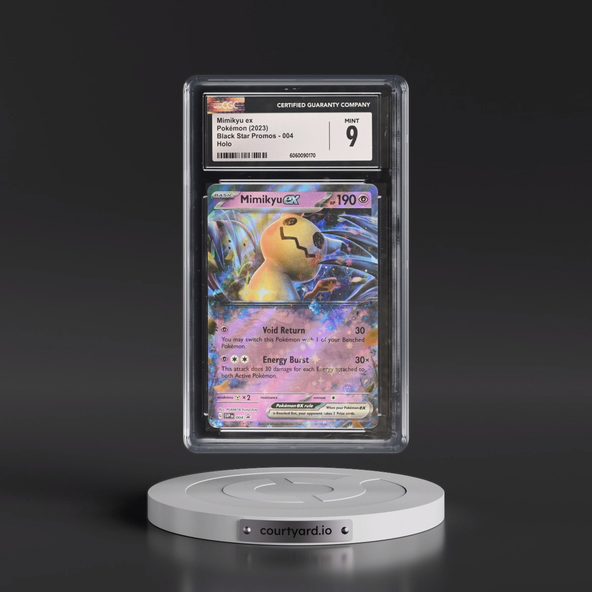 2023 Black Star Promos - Scarlet & Violet SVPEN #004 Mimikyu ex - (Holo) (CGC 9 MINT)
