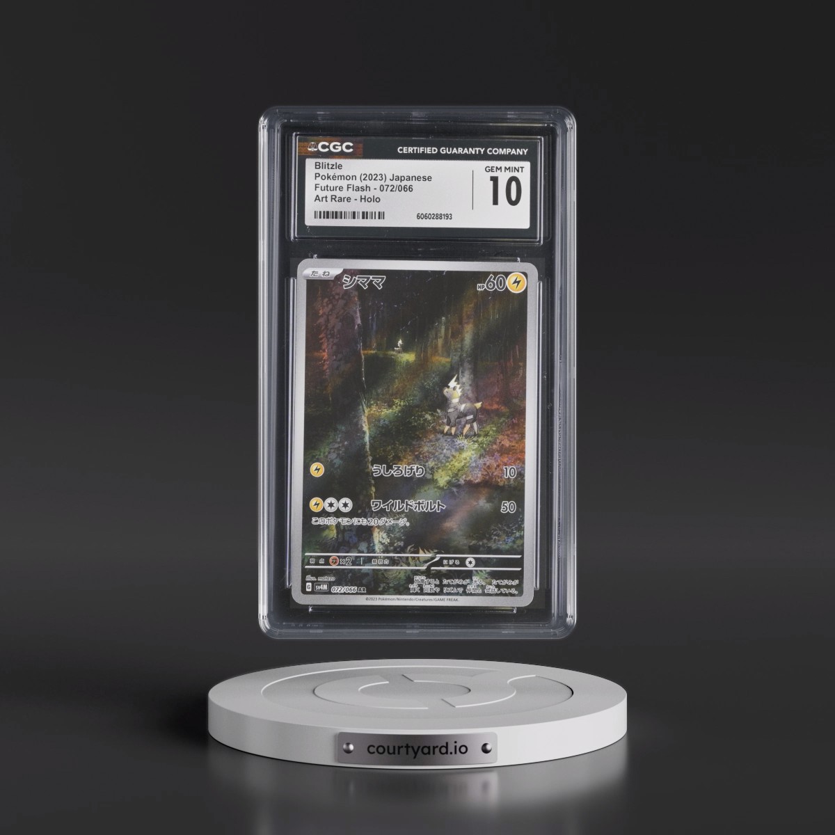 2023 Future Flash #072/066 Blitzle - Art Rare Holo (CGC 10 GEM MINT)
