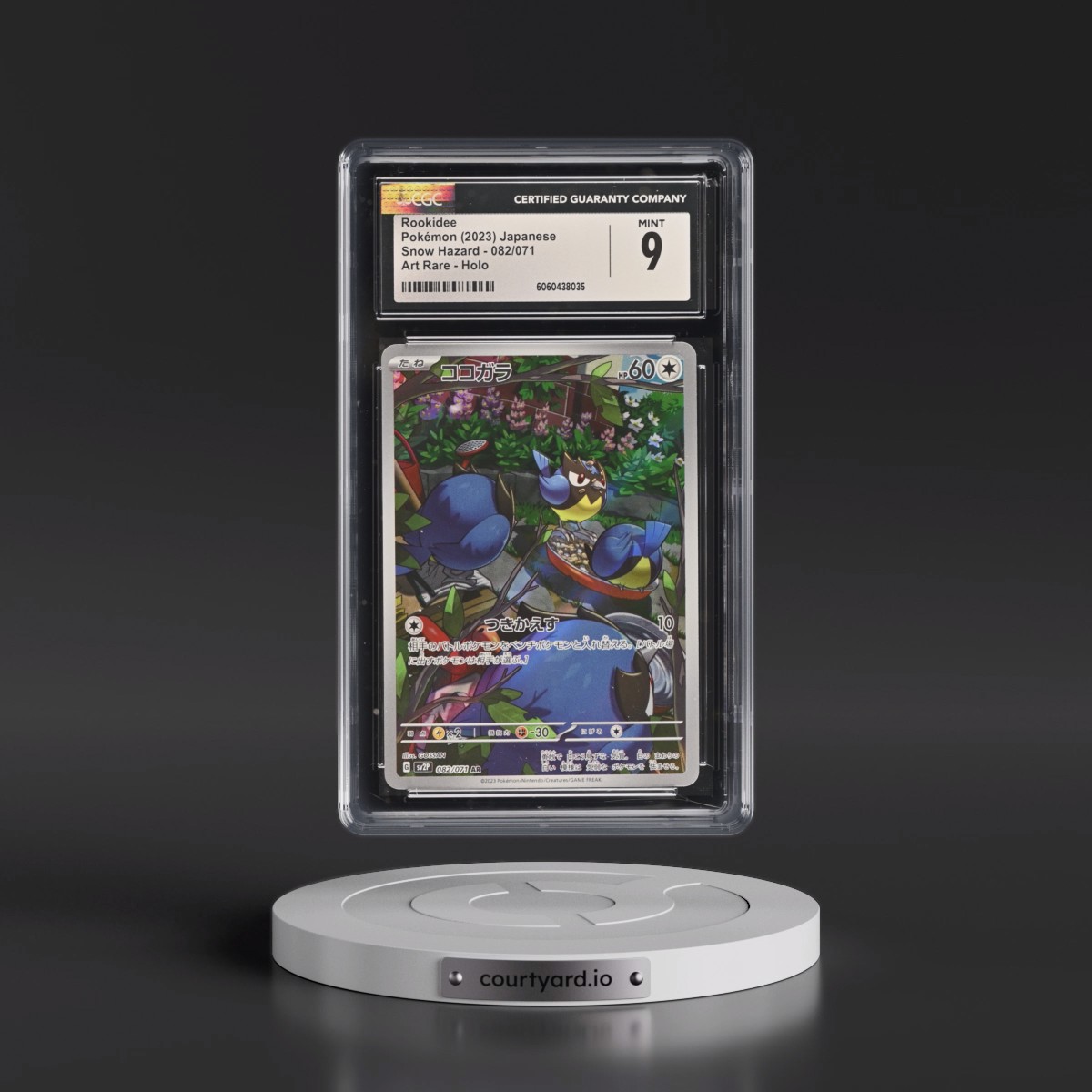2023 Snow Hazard #082/071 Rookidee - Art Rare Holo (CGC 9 MINT)