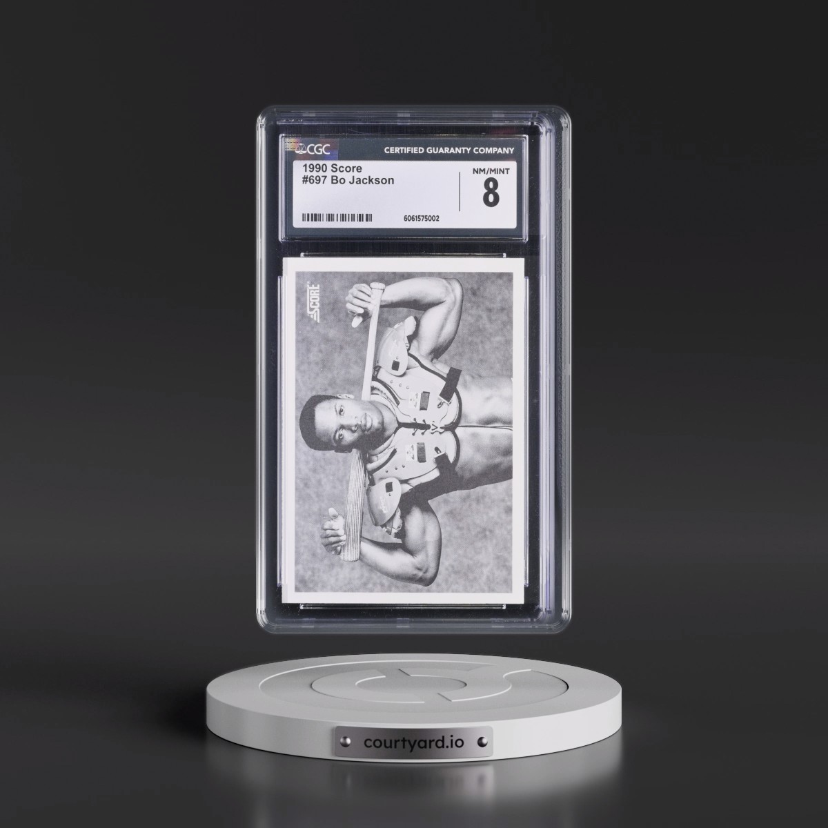 1990 Score #697 Bo Jackson (CGC 8 NM-MT)
