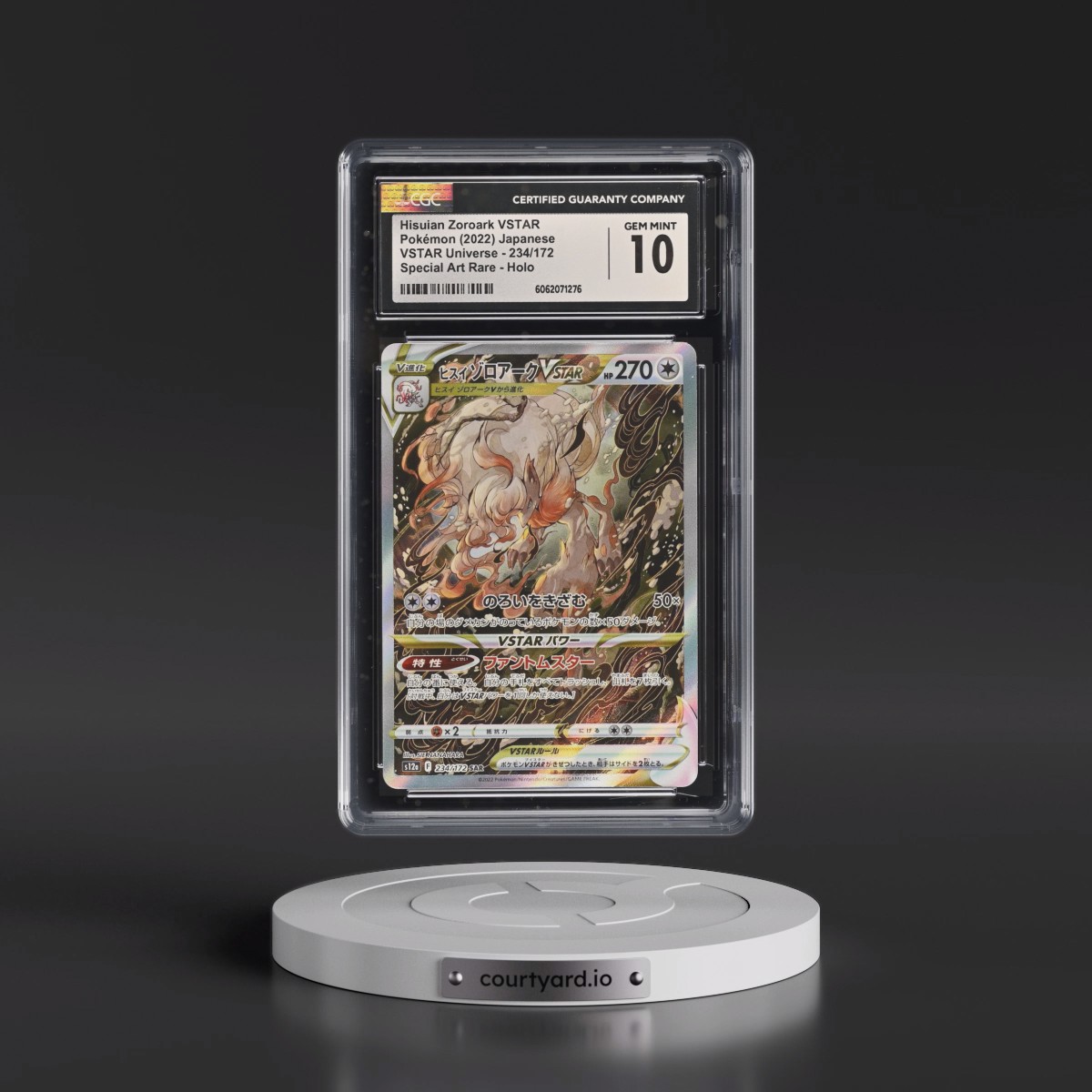 2022 VSTAR Universe #234/172 Hisuian Zoroark VSTAR - Special Art Rare Holo (CGC 10 GEM MINT)
