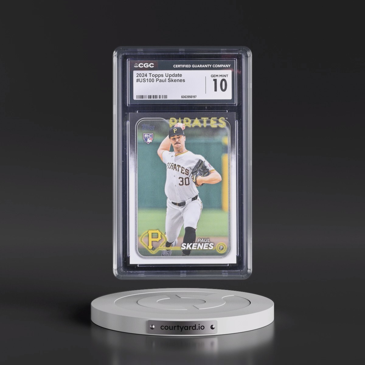 2024 Topps Update #US100 Paul Skenes (CGC 10 GEM MINT)