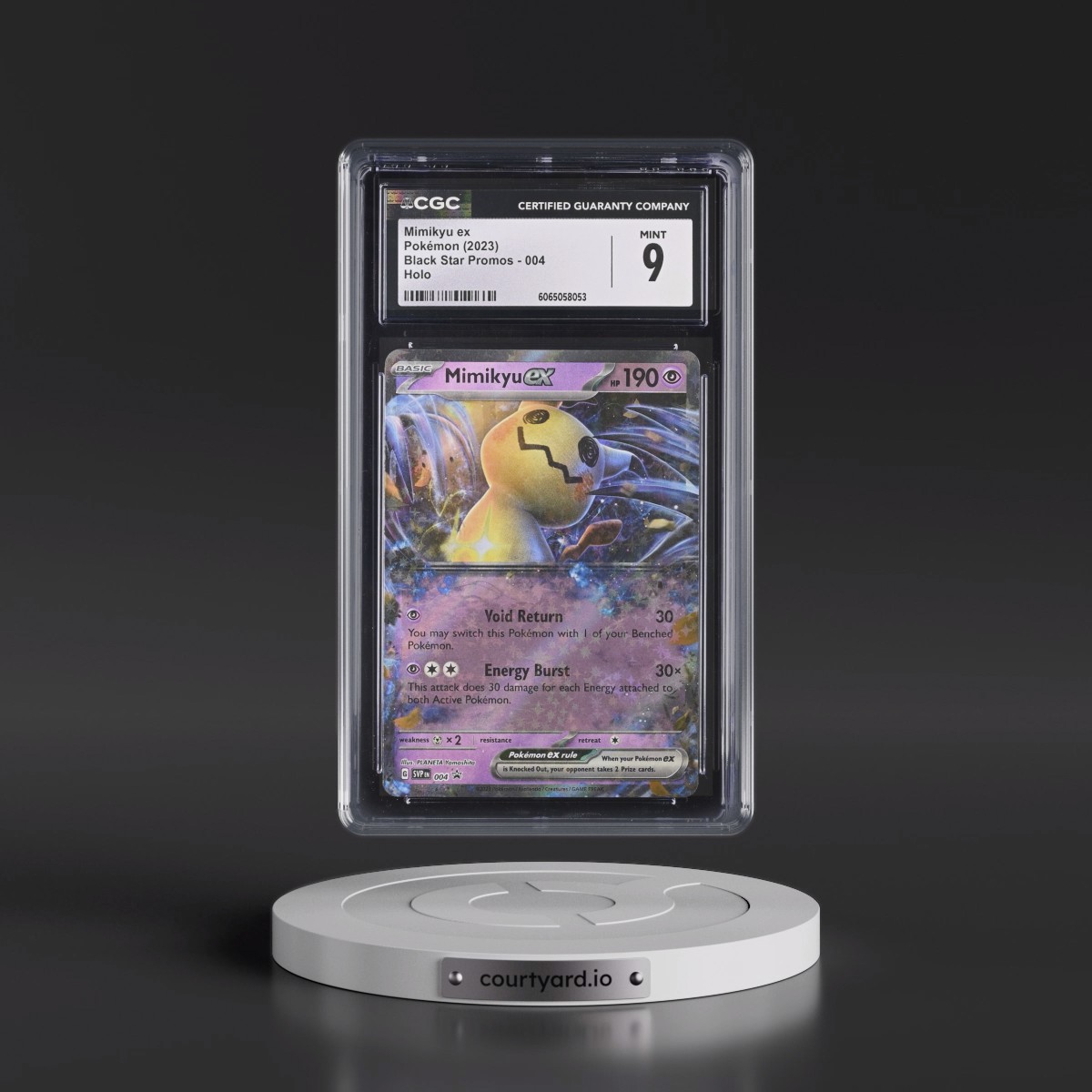 2023 Black Star Promos - Scarlet & Violet SVPEN #004 Mimikyu ex - (Holo) (CGC 9 MINT)