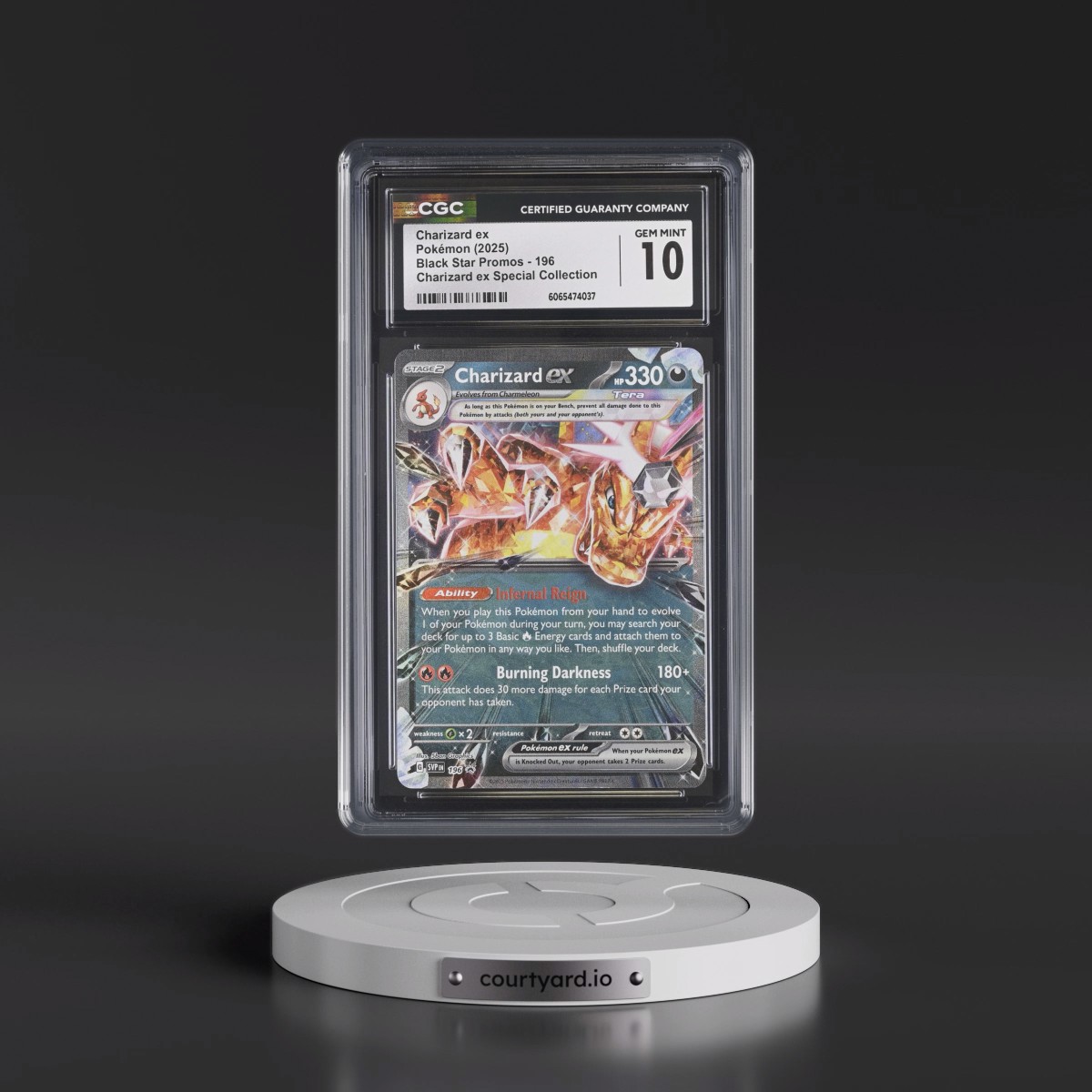 2023 Black Star Promos - Scarlet & Violet SVP EN #196 Charizard ex - Charizard ex Special Collection (Holo) (CGC 10 GEM MINT)