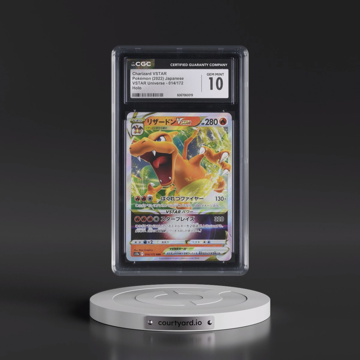 2022 VSTAR Universe #014/172 Charizard VSTAR - Holo (CGC 10 GEM MINT)
