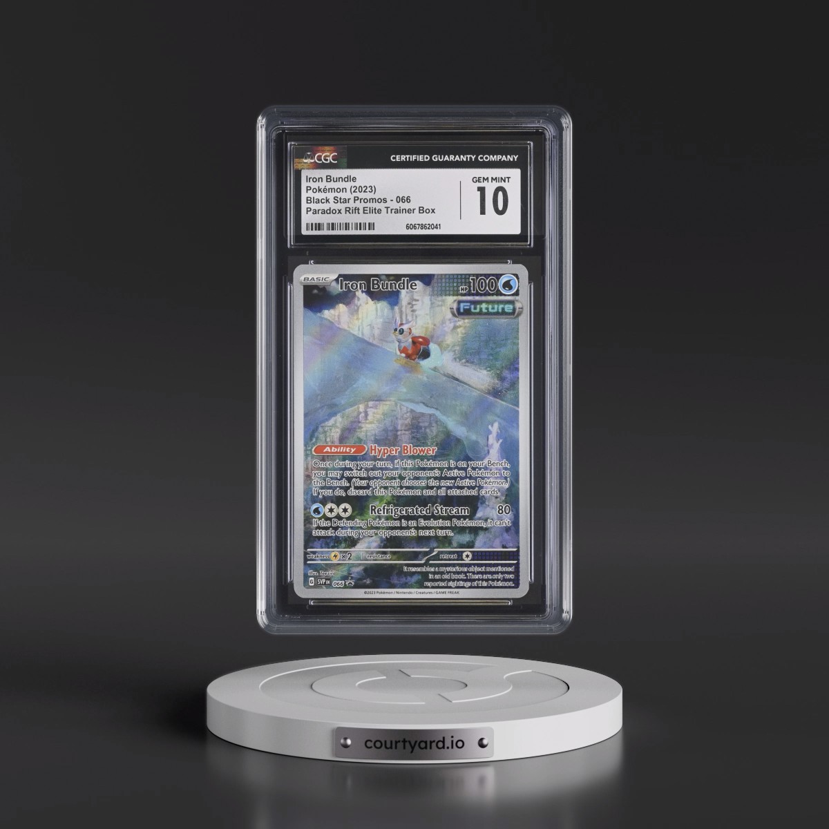 2023 Black Star Promos - Scarlet & Violet SVP EN #066 Iron Bundle - Paradox Rift Elite Trainer Box (Holo) (CGC 10 GEM MINT)