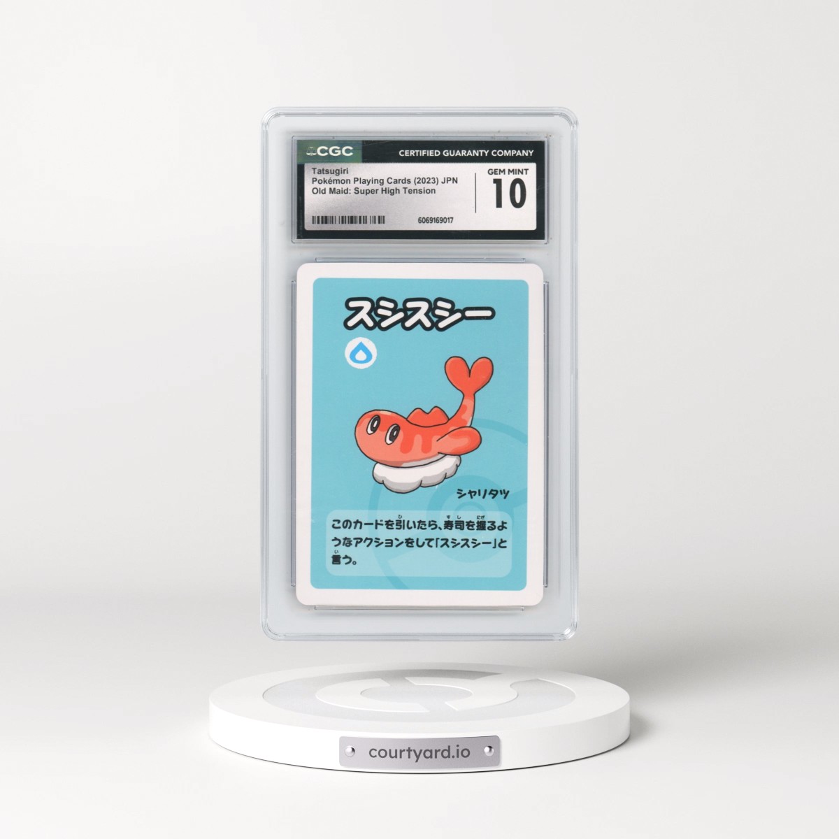 2023 Old Maid: Super High Tension Tatsugiri (CGC 10 GEM MINT)