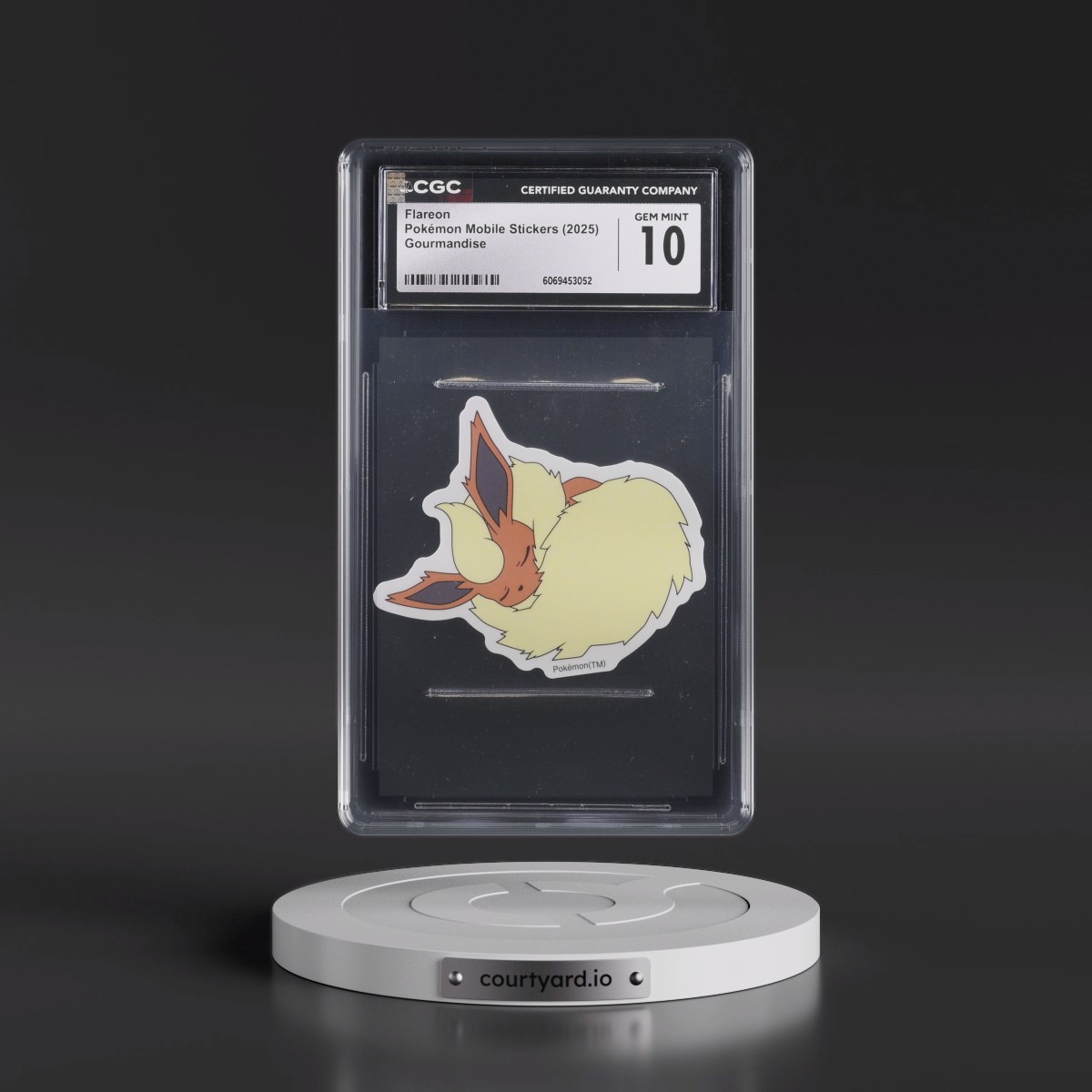 2023 Pokémon Mobile Stickers (Gourmandise) - Japanese Flareon (CGC 10 GEM MINT)