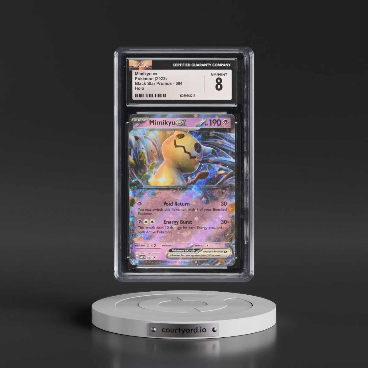2023 Black Star Promos - Scarlet & Violet SVPEN #004 Mimikyu ex - (Holo) (CGC 8 NM-MT)