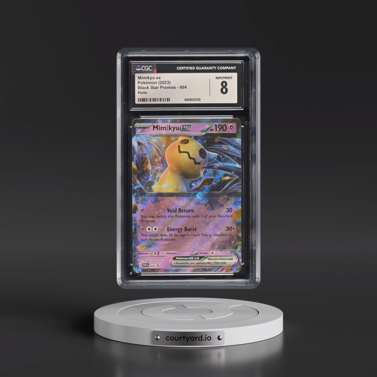 2023 Black Star Promos - Scarlet & Violet SVPEN #004 Mimikyu ex - (Holo) (CGC 8 NM-MT)
