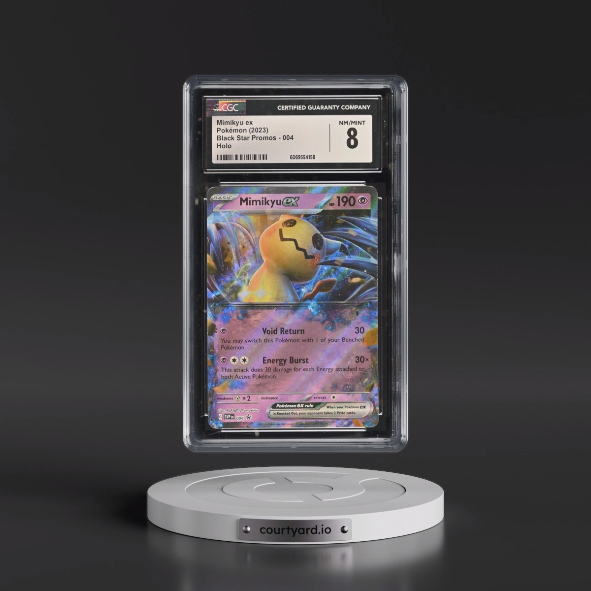 2023 Black Star Promos - Scarlet & Violet SVPEN #004 Mimikyu ex - (Holo) (CGC 8 NM-MT)
