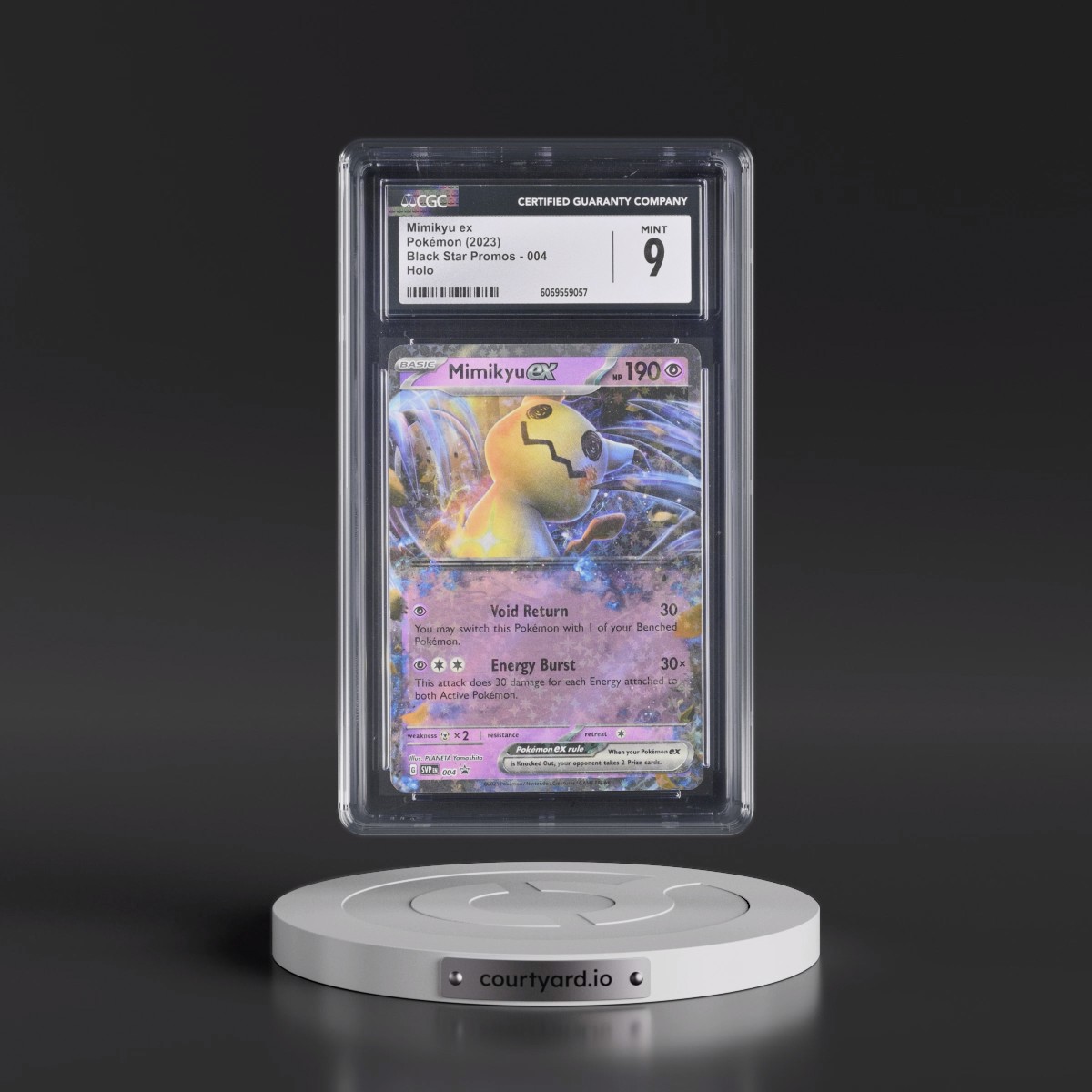 2023 Black Star Promos - Scarlet & Violet SVPEN #004 Mimikyu ex - (Holo) (CGC 9 MINT)