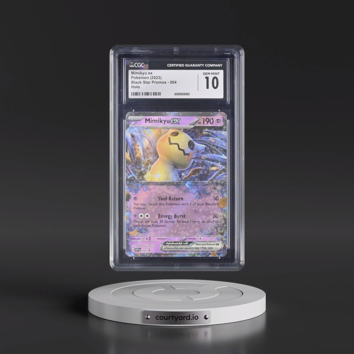 2023 Black Star Promos - Scarlet & Violet SVPEN #004 Mimikyu ex - (Holo) (CGC 10 GEM MINT)