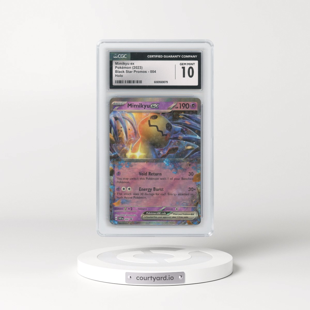 2023 Black Star Promos - Scarlet & Violet SVPEN #004 Mimikyu ex - (Holo) (CGC 10 GEM MINT)