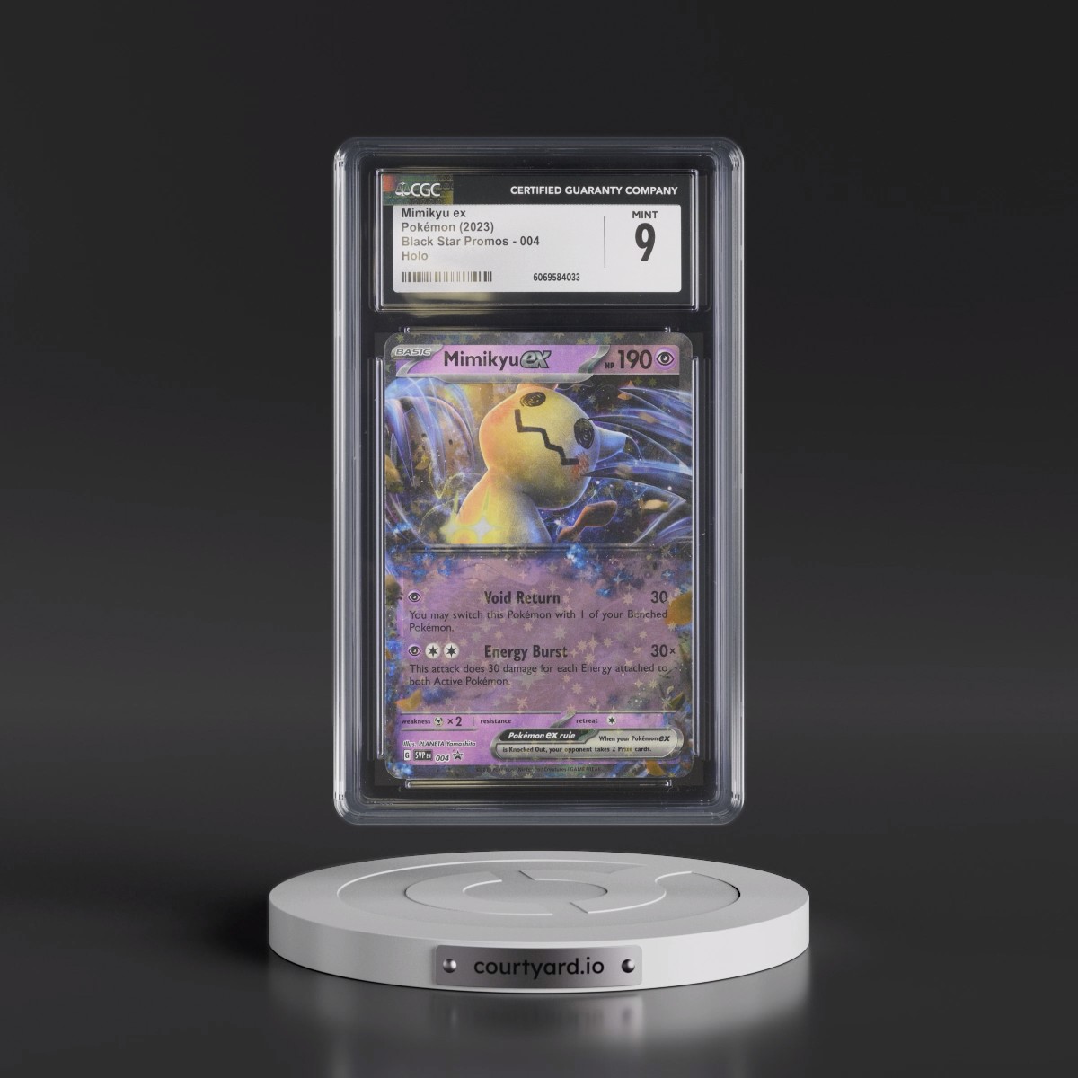 2023 Black Star Promos - Scarlet & Violet SVPEN #004 Mimikyu ex - (Holo) (CGC 9 MINT)