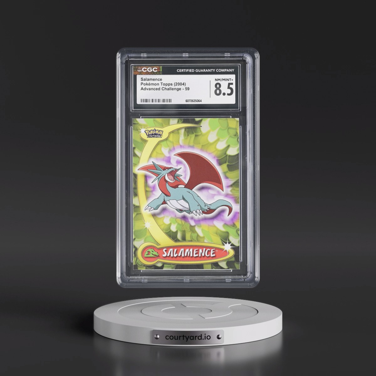 2004 Advanced Challenge #59 Salamence (CGC 8.5 NM-MT+)