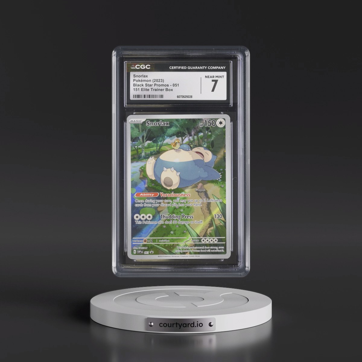 2023 Black Star Promos - Scarlet & Violet SVPEN #051 Snorlax - 151 Elite Trainer Box (Holo) (CGC 7 NM)