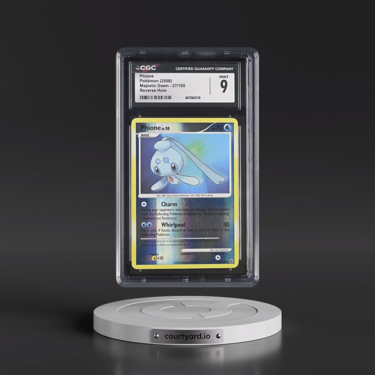 2008 Majestic Dawn #27/100 Phione - Reverse Holo (CGC 9 MINT)