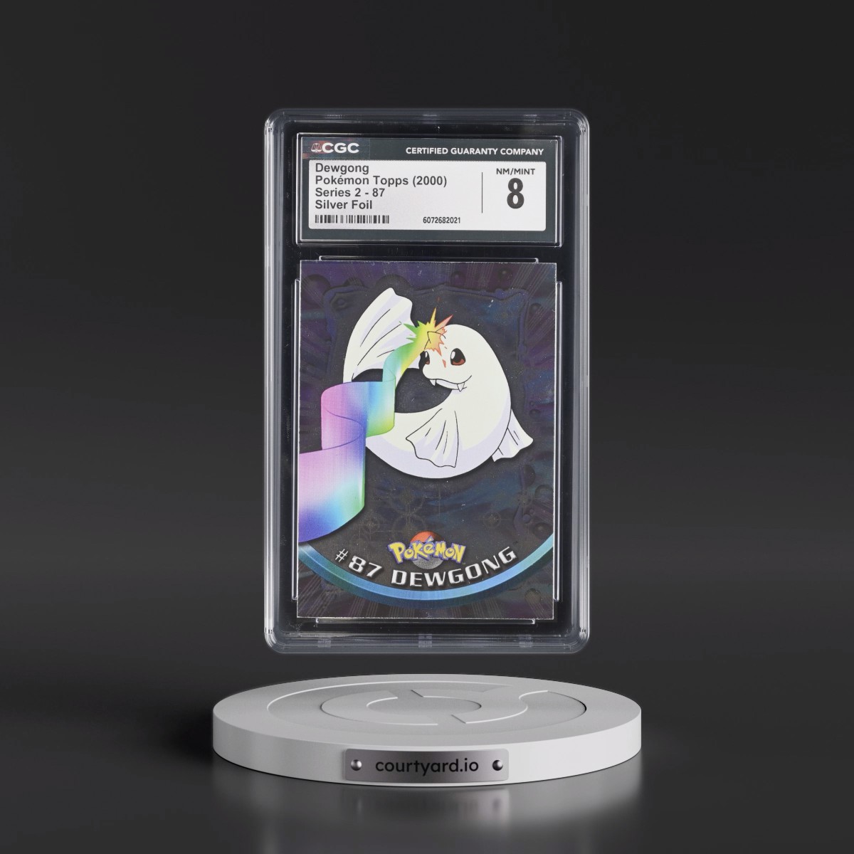 1999 Series 2 (Oval Nintendo Seal) #87 Dewgong - Silver Foil (CGC 8 NM-MT)