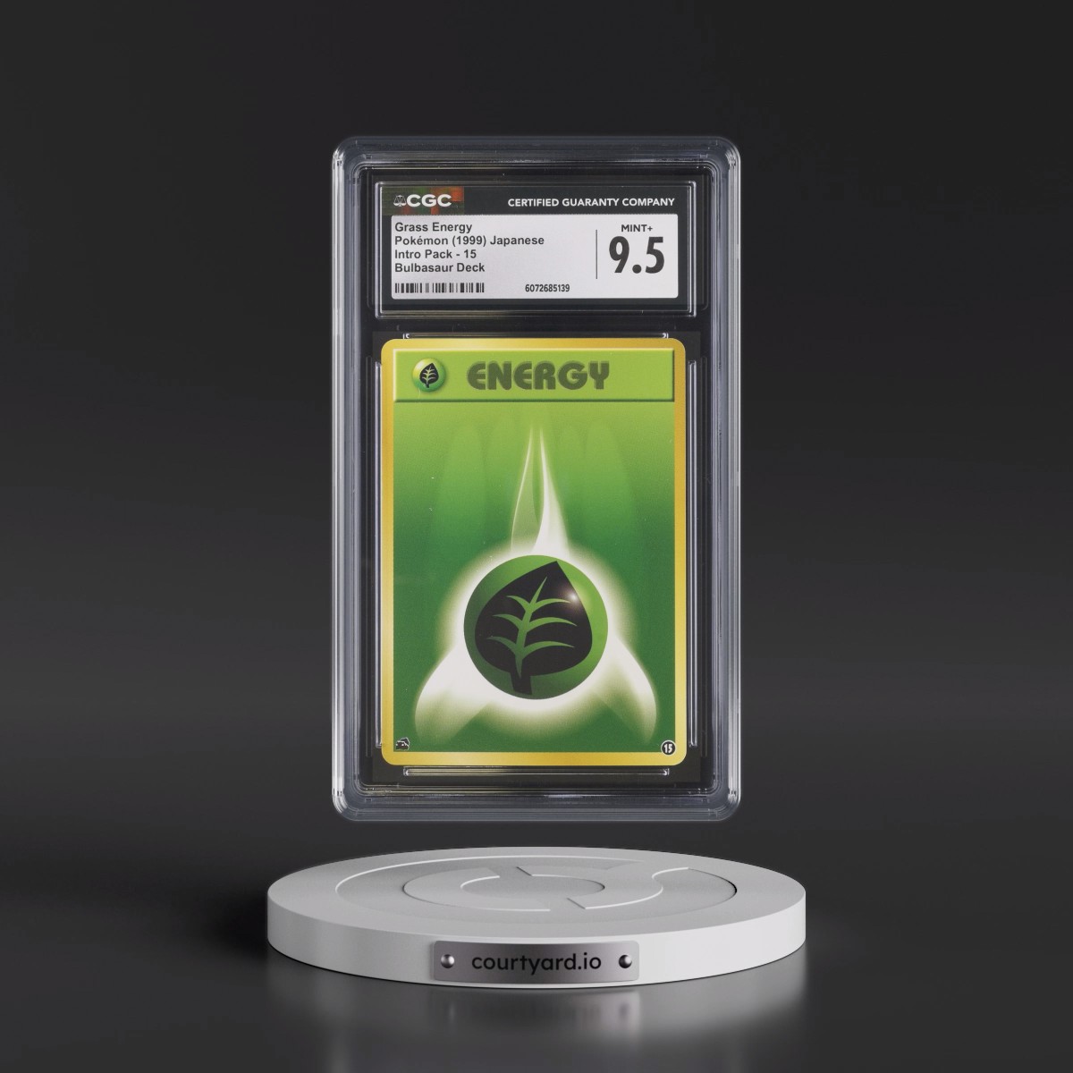 1999 Intro Pack #15 Grass Energy - Bulbasaur Deck (CGC 9.5 MINT+)
