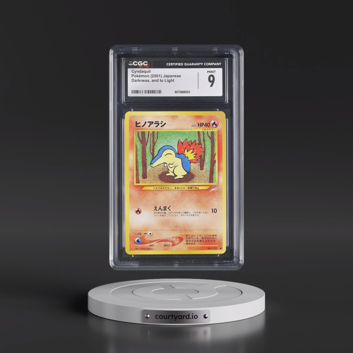 2001 Darkness, and to Light Cyndaquil (CGC 9 MINT)