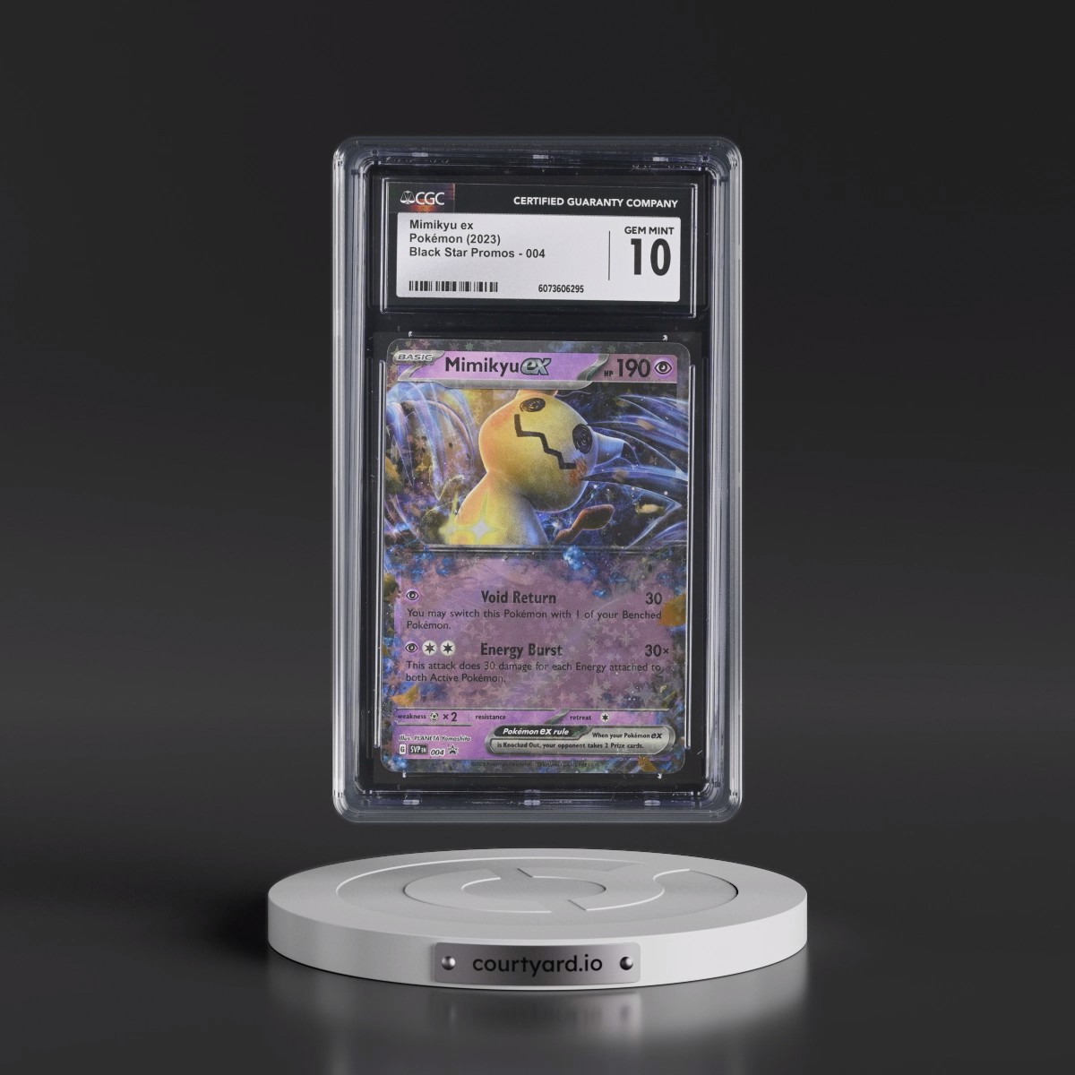 2023 Black Star Promos - Scarlet & Violet SVPEN #004 Mimikyu ex - (Holo) (CGC 10 GEM MINT)