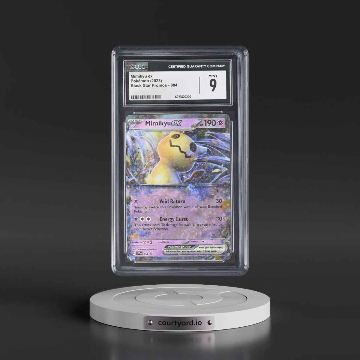 2023 Black Star Promos - Scarlet & Violet SVPEN #004 Mimikyu ex - (Holo) (CGC 9 MINT)