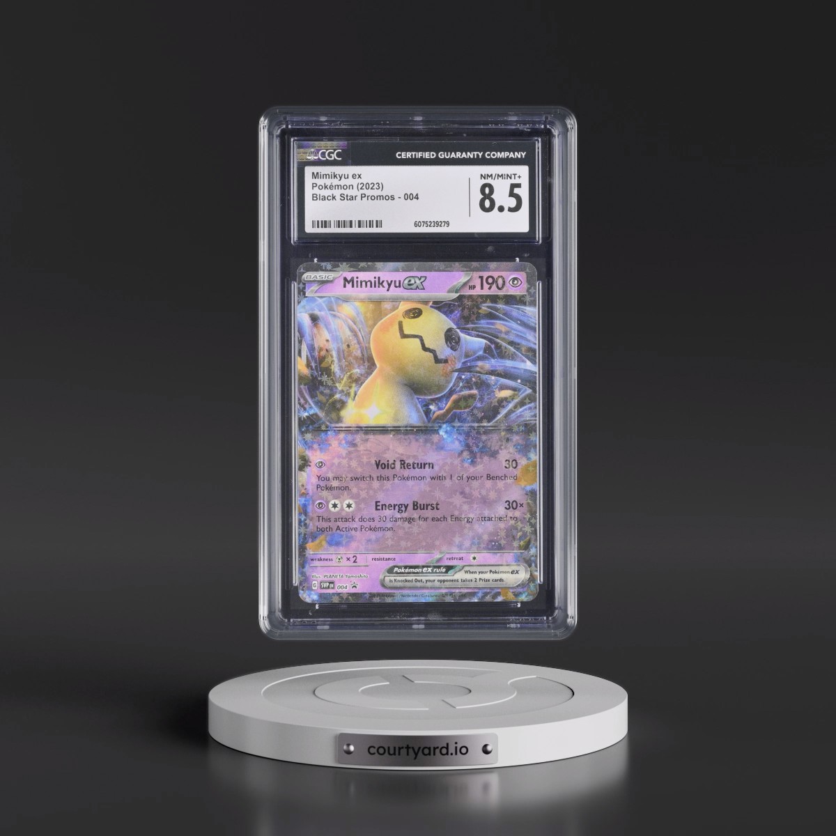 2023 Black Star Promos - Scarlet & Violet SVPEN #004 Mimikyu ex - (Holo) (CGC 8.5 NM-MT+)