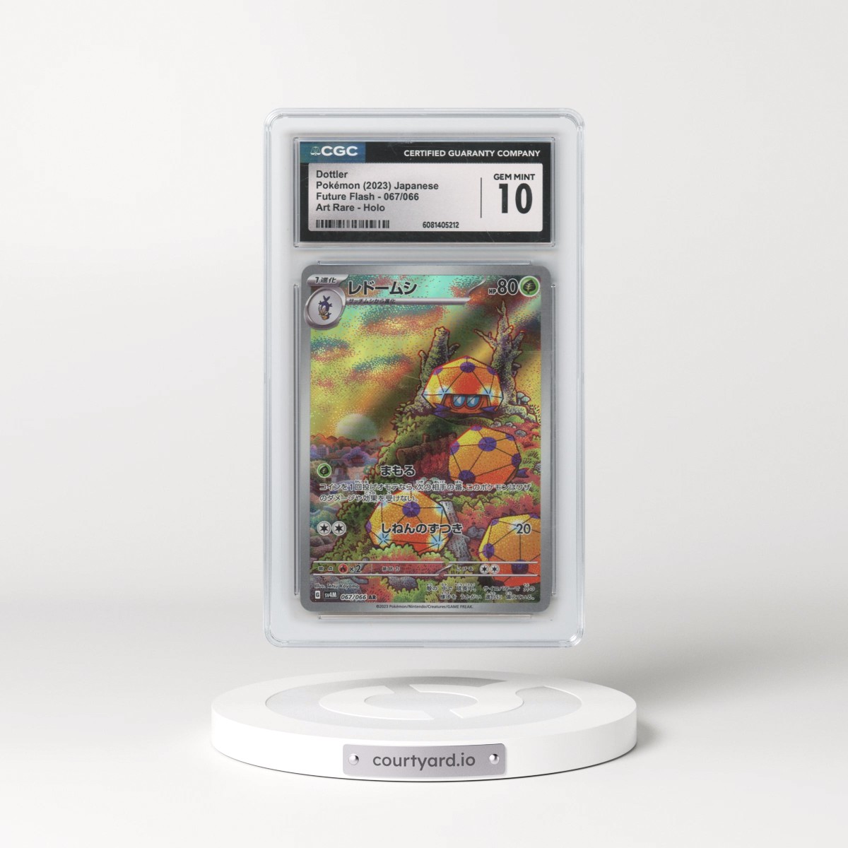 2023 Future Flash #067/066 Dottler - Art Rare Holo (CGC 10 GEM MINT)