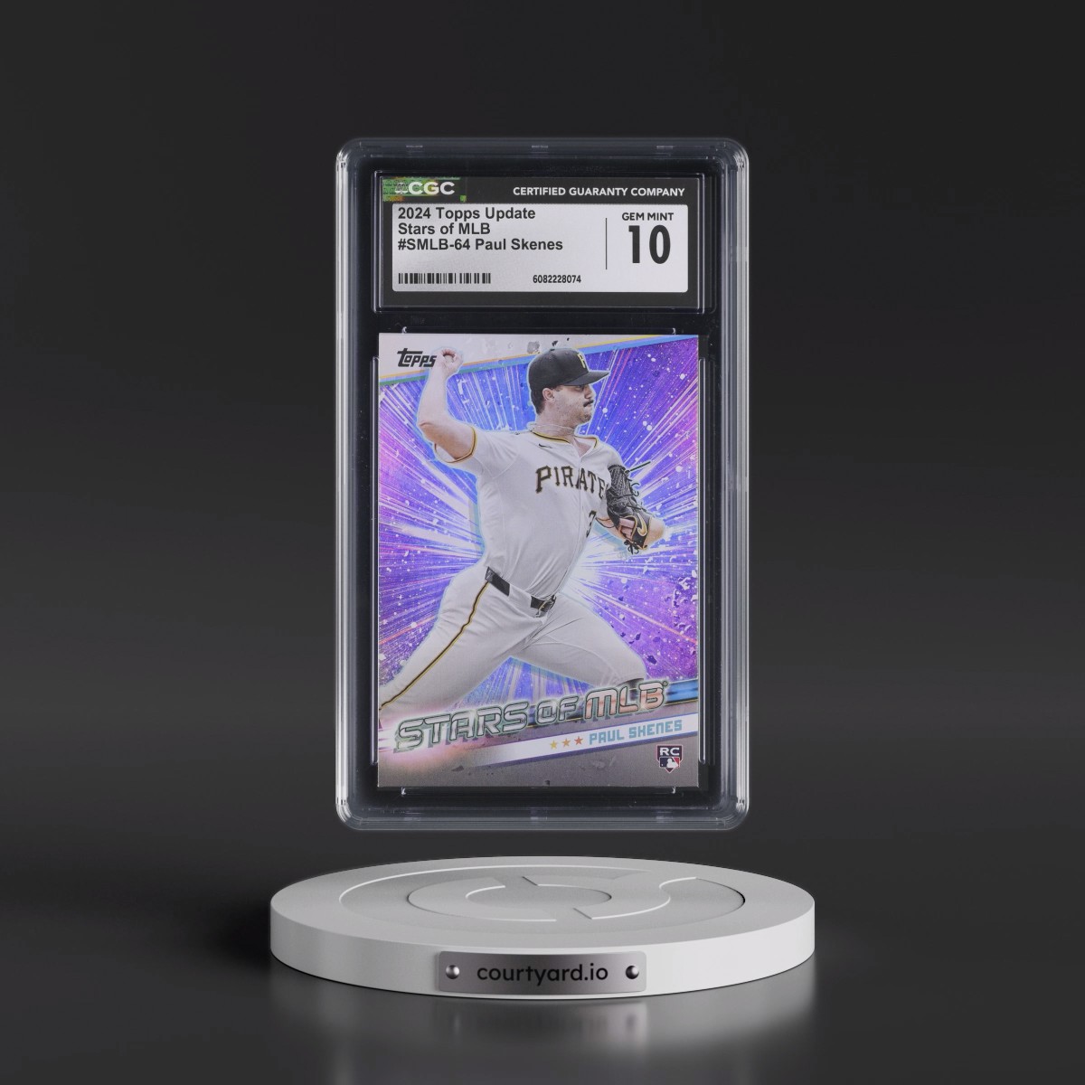 2024 Topps Stars of MLB #SMLB64 Paul Skenes - Update (CGC 10 GEM MINT)