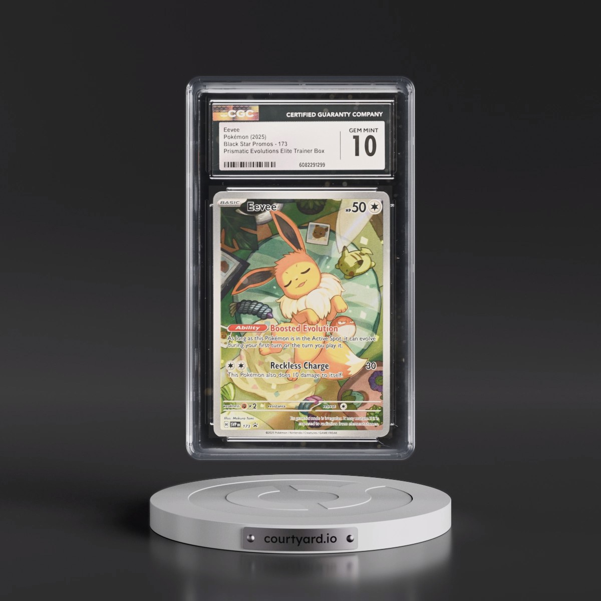 2023 Black Star Promos - Scarlet & Violet SVP EN #173 Eevee - Prismatic Evolutions Elite Trainer Box (Holo) (CGC 10 GEM MINT)