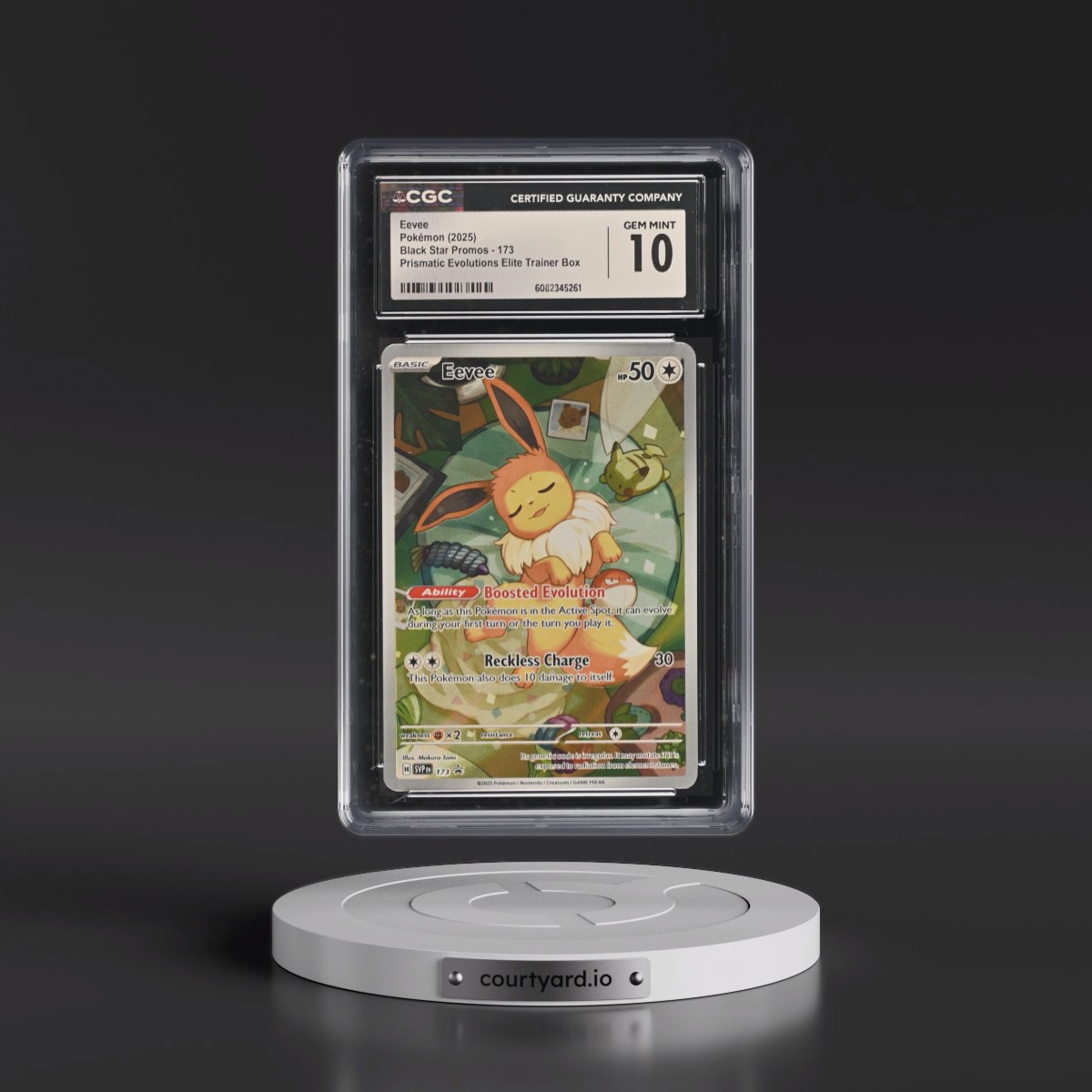 2023 Black Star Promos - Scarlet & Violet SVP EN #173 Eevee - Prismatic Evolutions Elite Trainer Box (Holo) (CGC 10 GEM MINT)