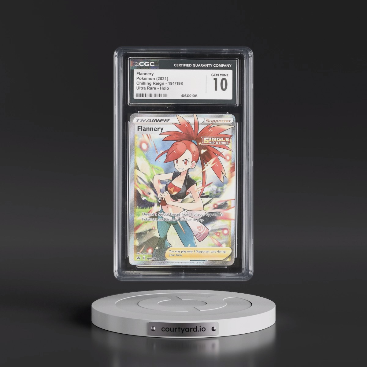 2021 Chilling Reign #191/198 Flannery - Ultra Rare Holo (CGC 10 GEM MINT)